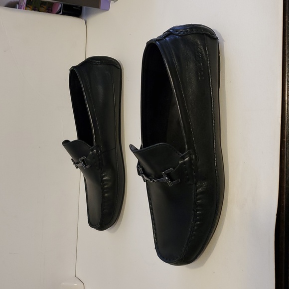 Cole Haan Men’s Wyatt Horse Bit Driver Loafer In Black Size 7.5M - Picture 6 of 10